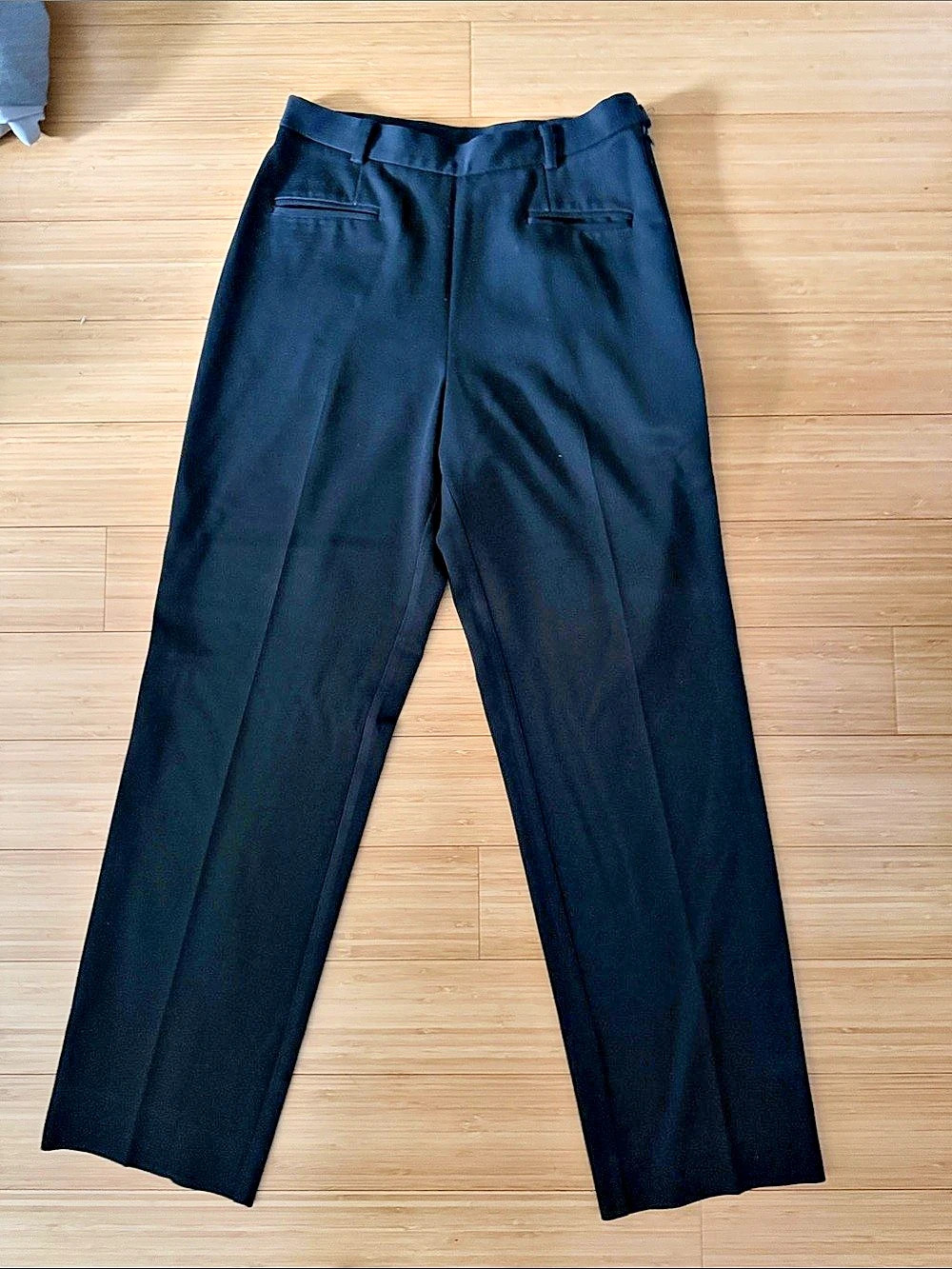 Sigrid Olsen Design trousers Straight Leg Black Petite Size 4P